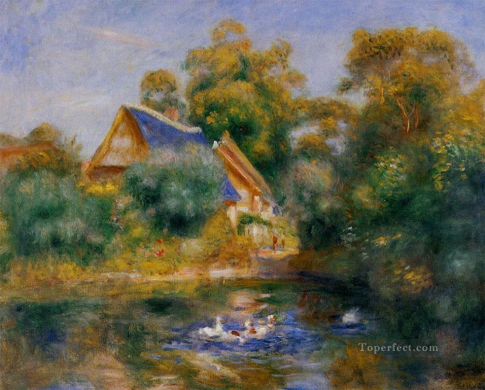 La mera aux oies Pierre Auguste Renoir Pintura al óleo
